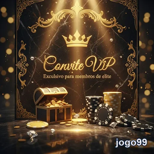 Convite VIP dos serviços oferecidos pelo Jogo99, ideal para eventos especiais.