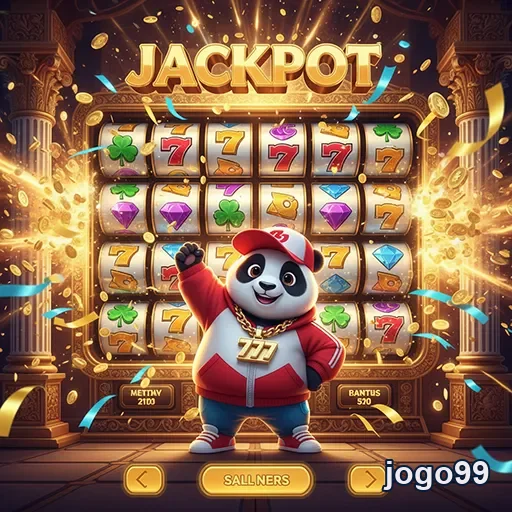 Imagem do jogo Jackpot Panda Slot no site jogo99, mostrando gráficos vibrantes e divertidos.
