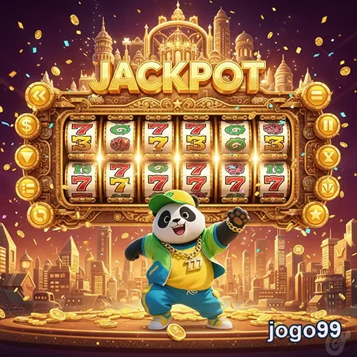 Imagem do jogo Jackpot Panda Slots disponível no site jogo99